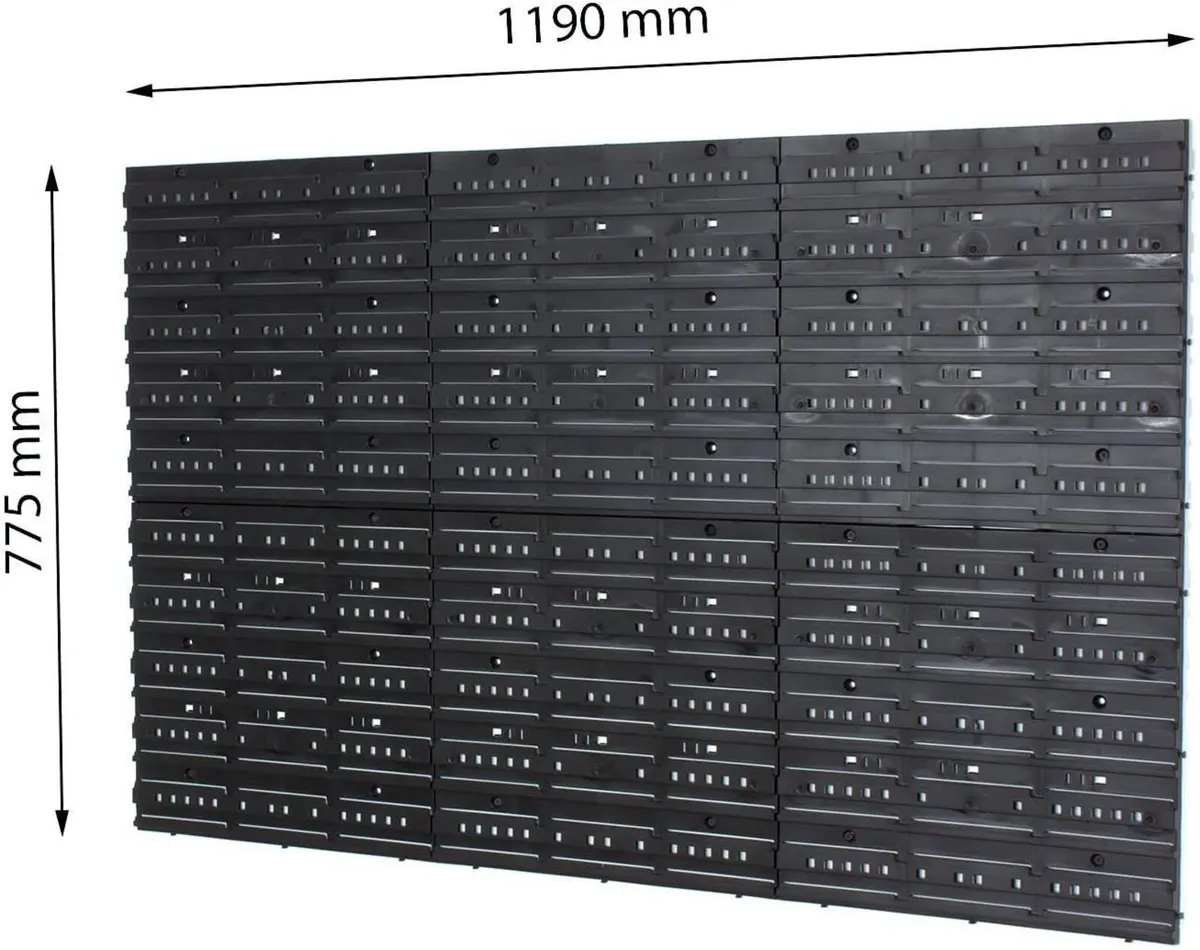 56 Pieces Box With Lid And Wall Shelf 120 X 80 Cm - Image 4