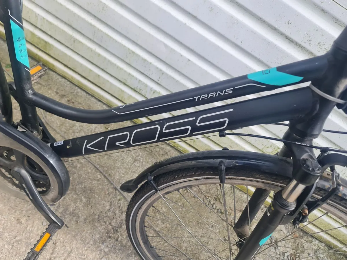 LADIES HYBRID BIKE KROSS TRANS 28 inch wheel - Image 4