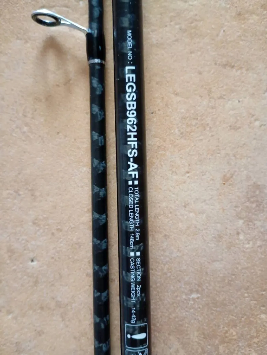 Diawa Legalis 2.9m 2 piece 14g to 42gram - Image 4