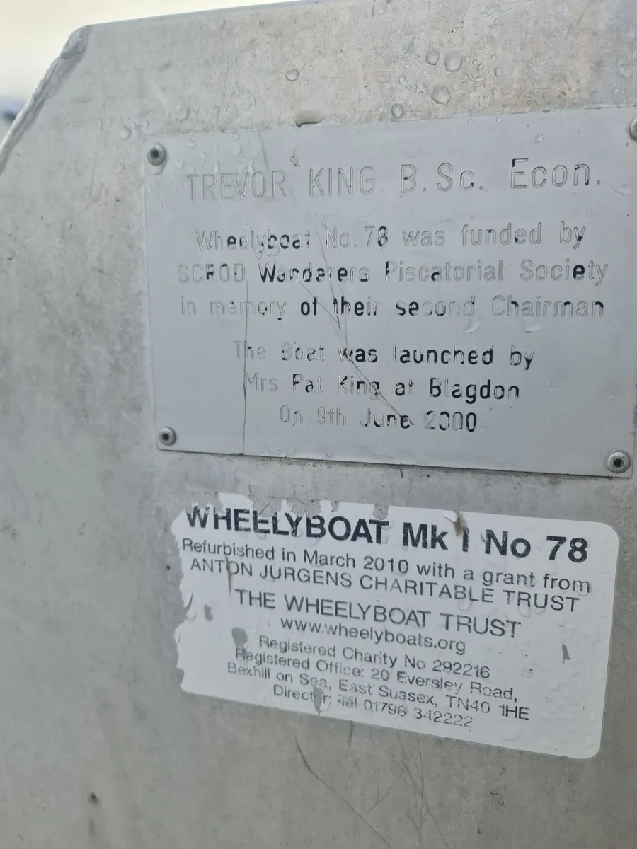 RARE ALUMINIUM RAMP BOAT WITH TRAILER - Image 2