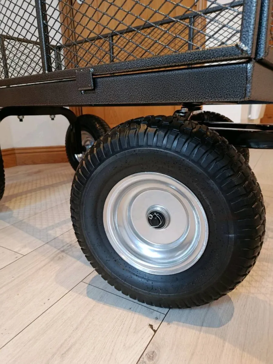 Heavy Duty Garden Farm Utility Cart 350Kg - Image 4