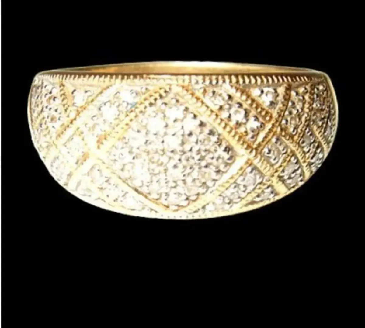 Vintage 18ct Gold/Diamond Ring - Image 2