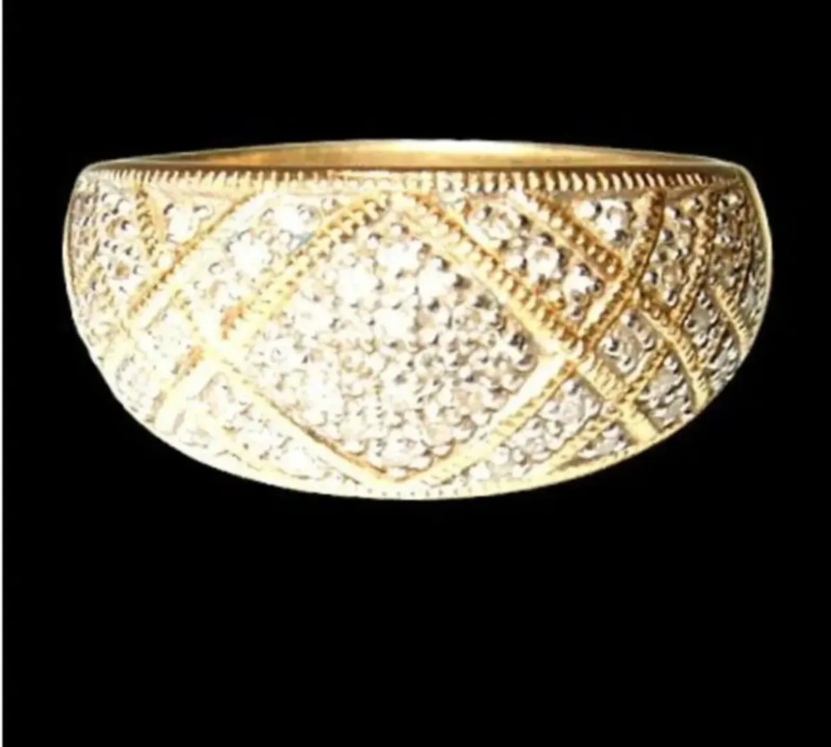 Vintage 18ct Gold/Diamond Ring - Image 4