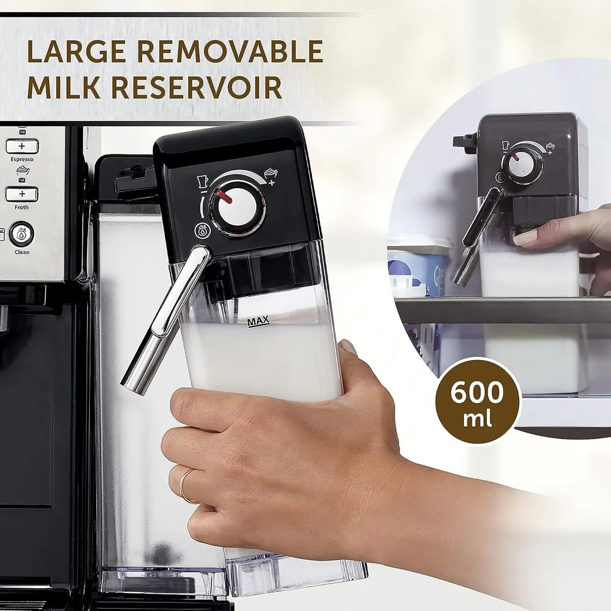 Coffee Machine 19 Bar Espresso Cappuccino Maker - Image 4