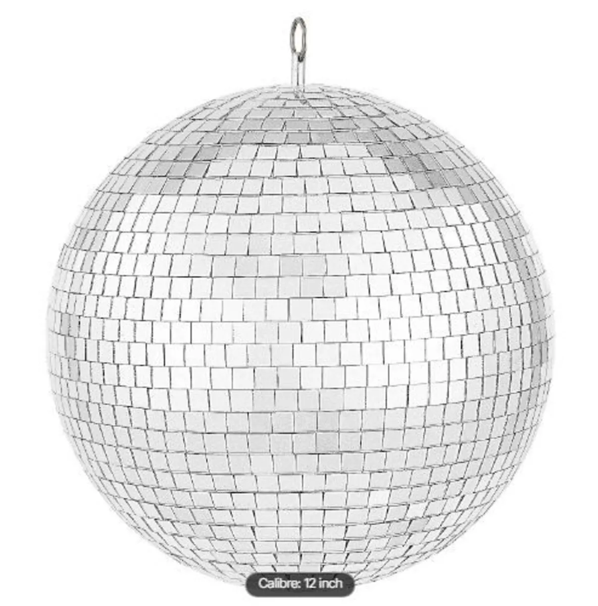 Mirror Disco Ball, 12 Inch Mirror Ball - Image 1