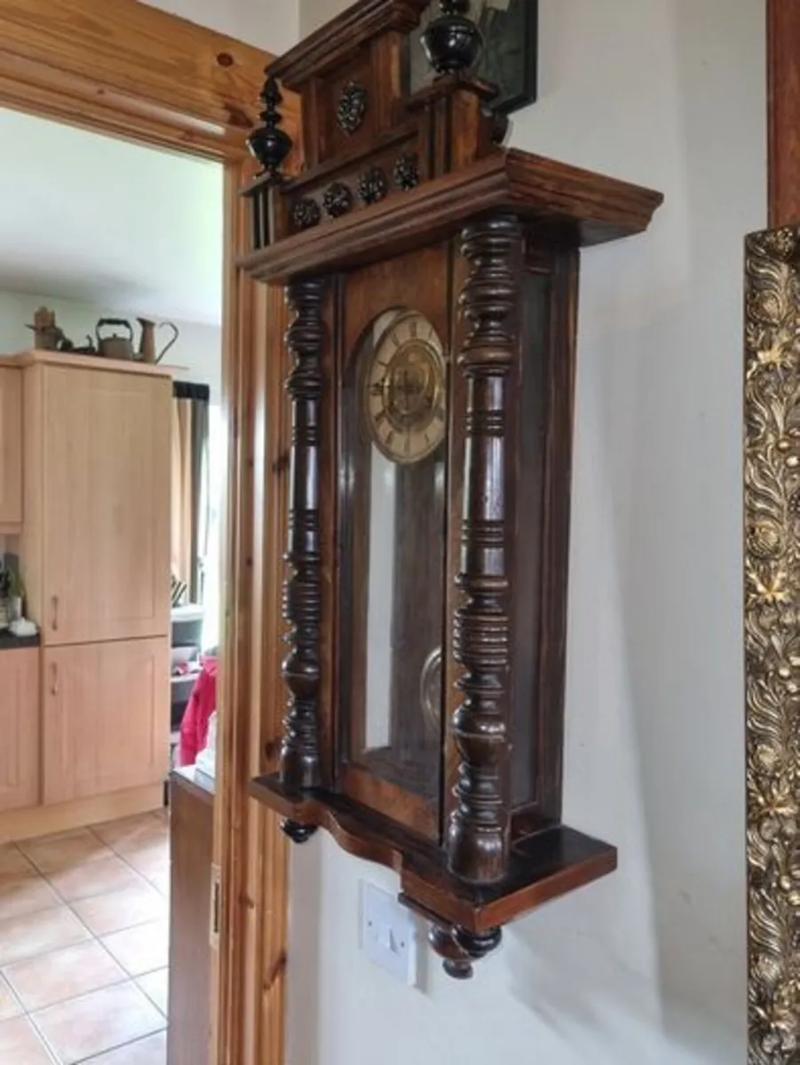 Junghans German eclectic wall clock - Image 2