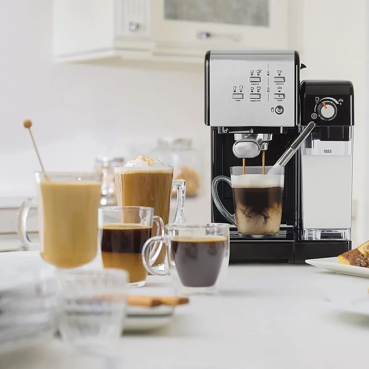 Automatic Coffee Machine 19 Bar Espresso - Image 1