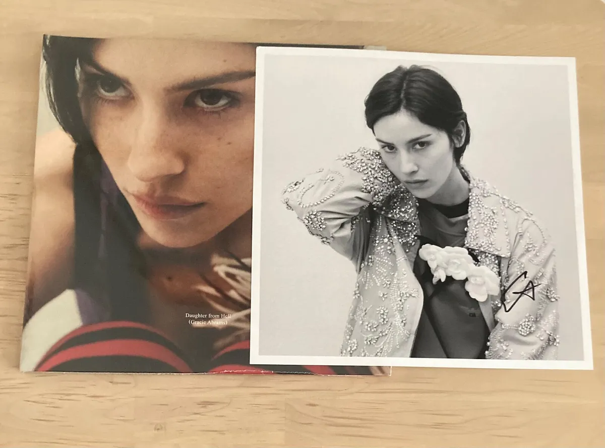 Gracie Abrams Daughter From Hell Signed Vinyl - Image 2