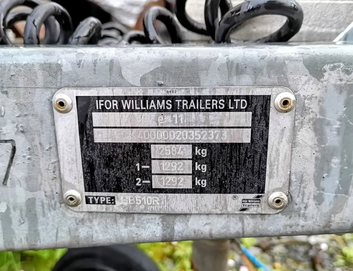 Fully converted ifor Williams trailer 10x6 - Image 2