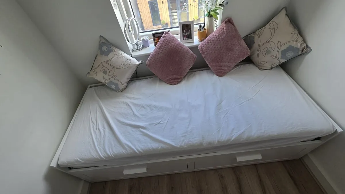 Ikea Brimnes day bed (with or without mattress) - Image 4