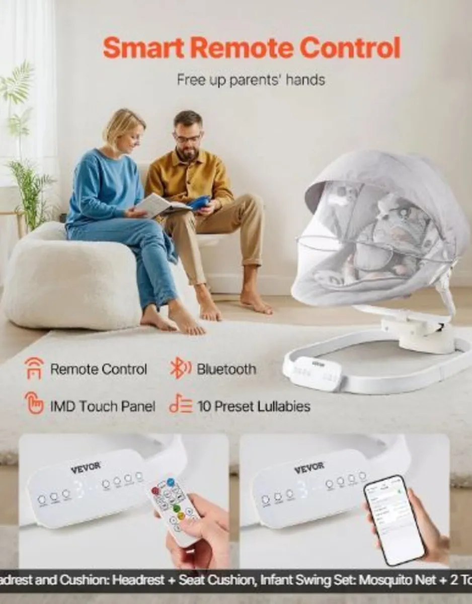 Baby Swing, Baby Rocker for Infant - Image 3