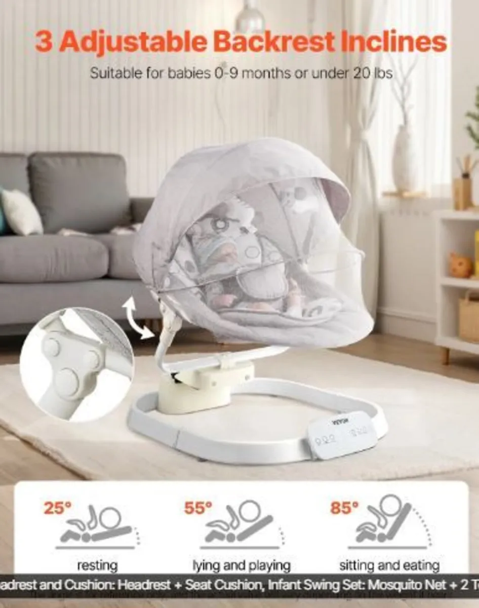 Baby Swing, Baby Rocker for Infant - Image 1