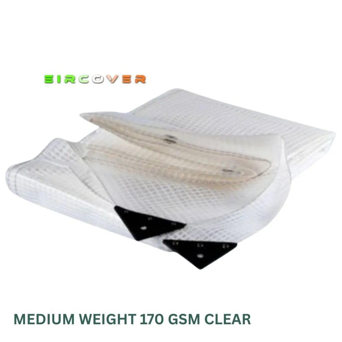Medium Weight Tarpaulin 6m x 8m (20' -26')170 gsm - Image 1