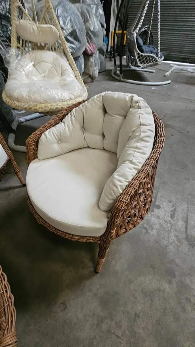 Garden furniture rattan brand new - Image 3