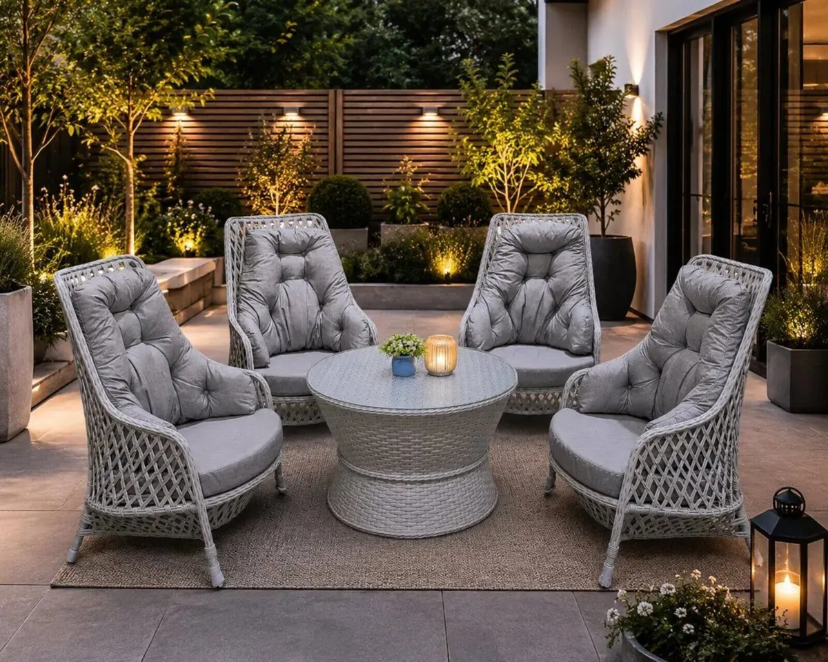 Garden furniture set bramd new 4 seater - Image 3