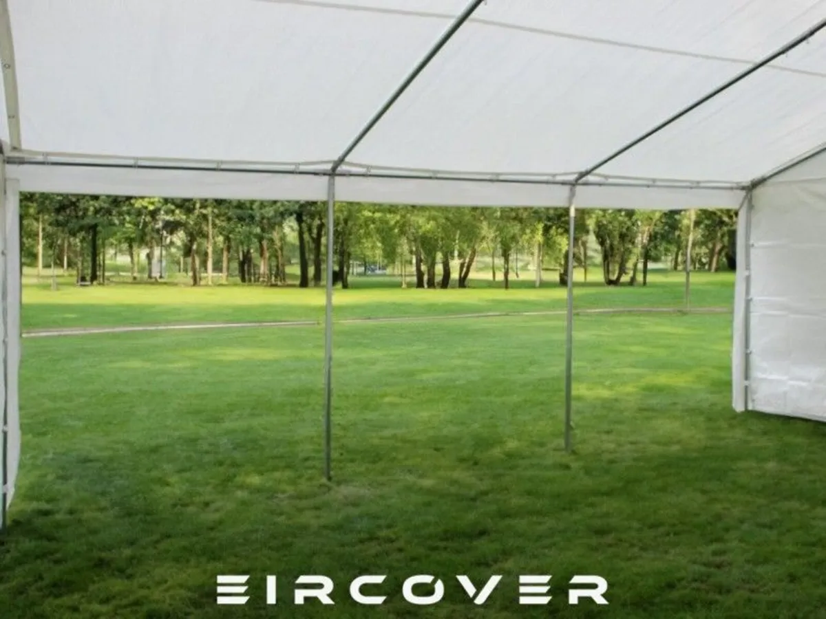 Premium Marquee 5m x 6m PVC  with Ground Bars - Image 3