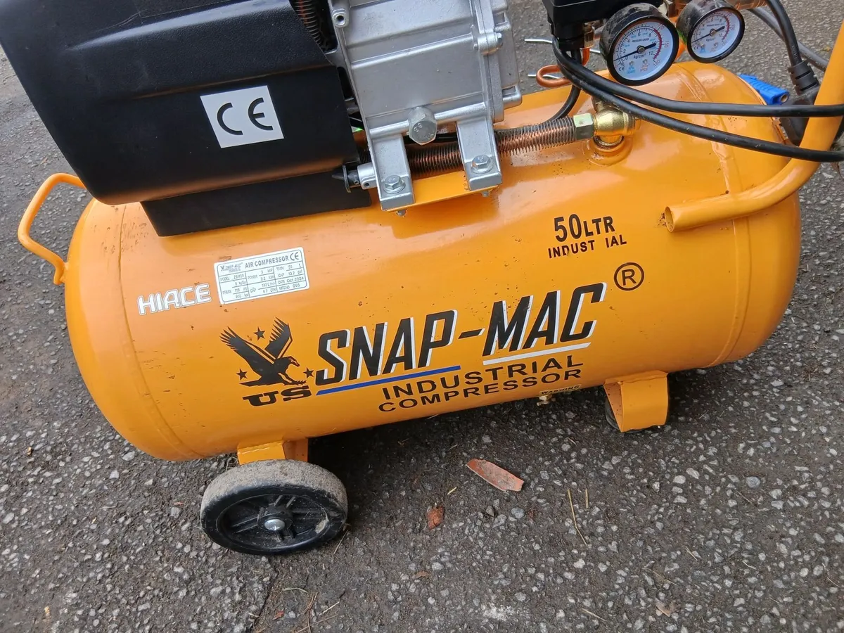 Snap MaC air compressor 50L 2024 new - Image 4