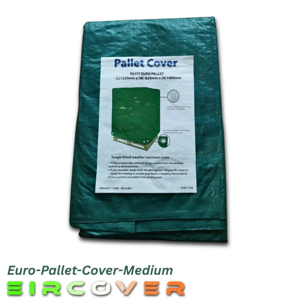 UK Pallet Cover Small -  1220  L x 1020 W x 500mm - Image 3