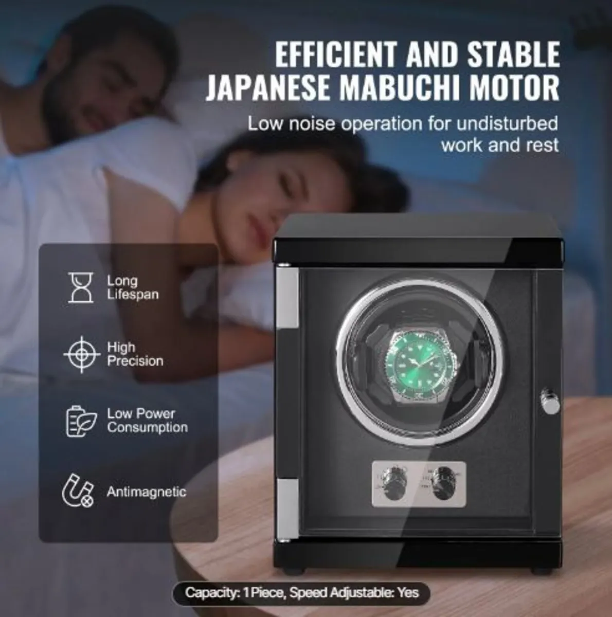 Watch Winder, Single Watch Winder - Image 4