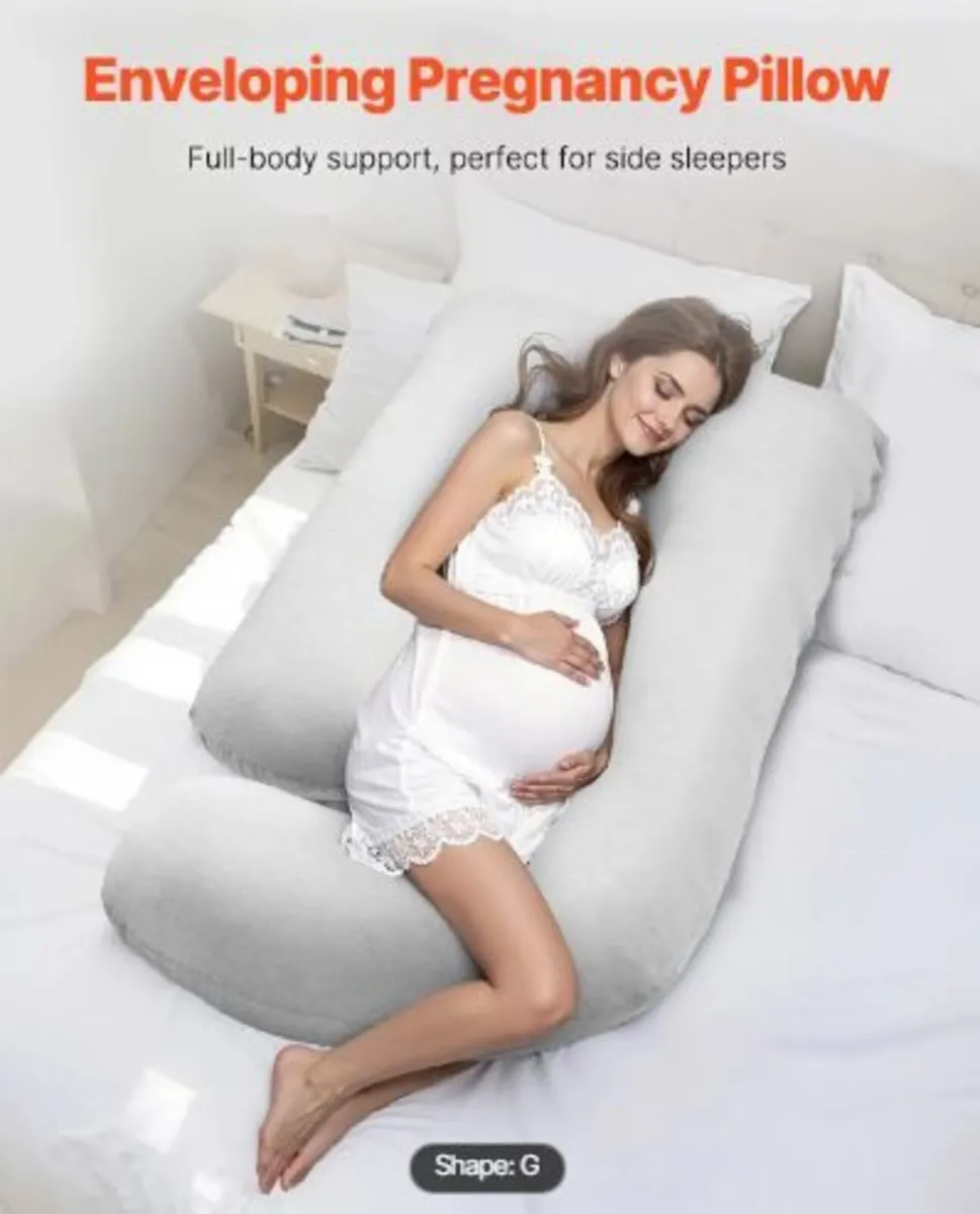 Pregnancy Pillow, G-Shaped Maternity Pillow - Image 3