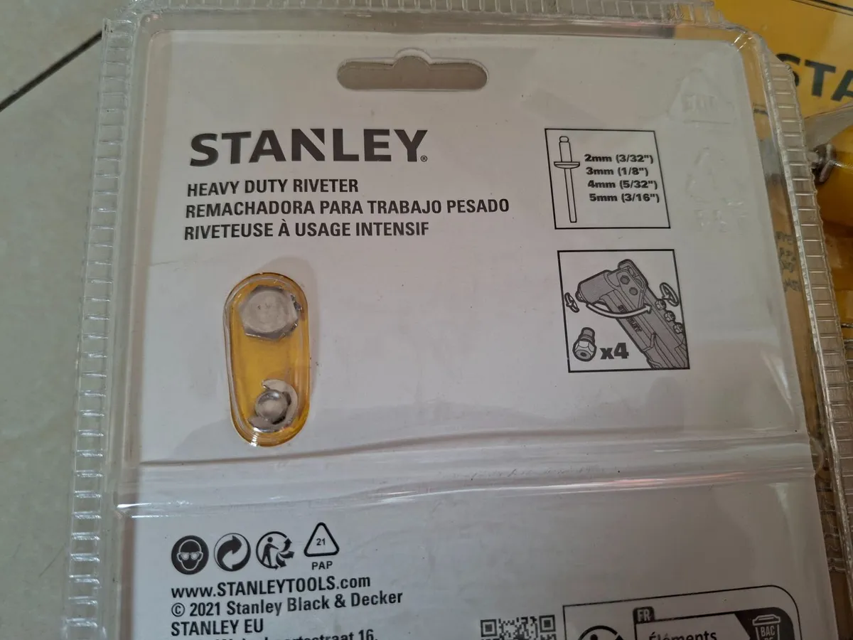 Stanley 6-MR100 Fixed Head Riveter - Image 3