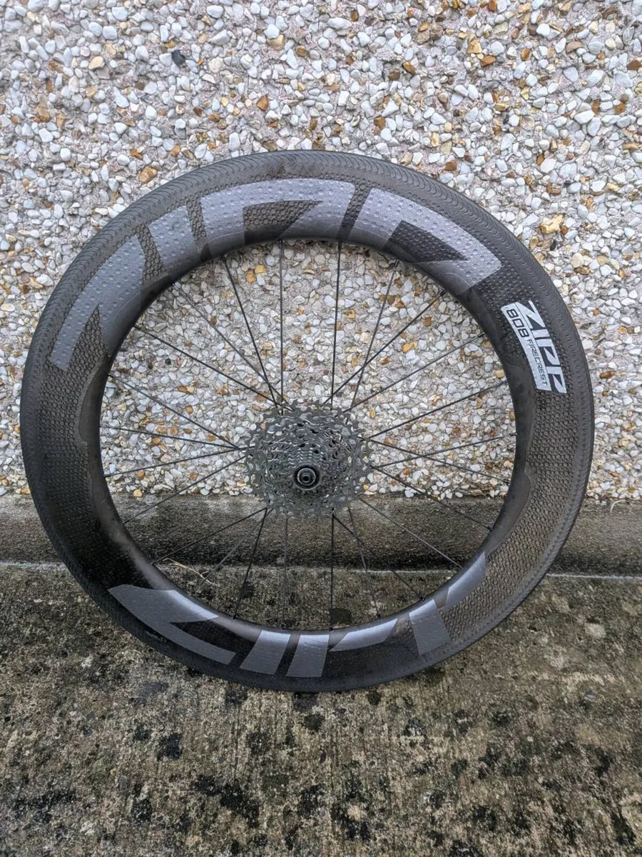 Zipp 808 Firecrest Carbon Clincher Rear Wheel - Image 1