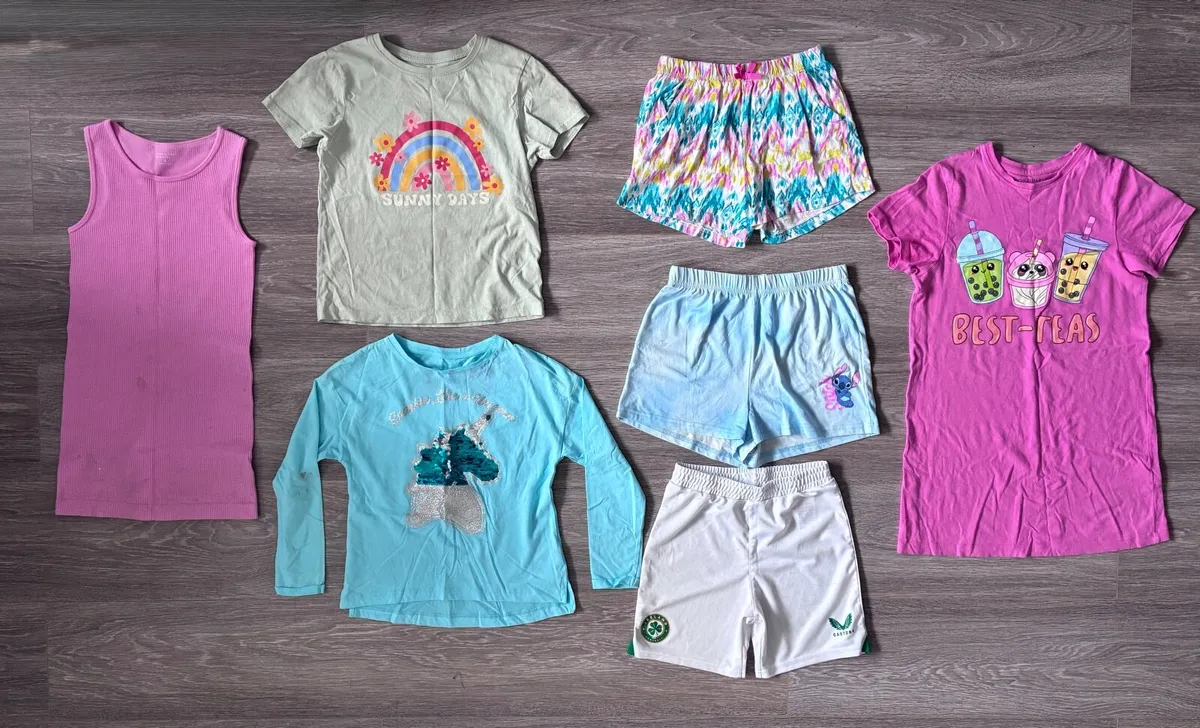 Girls Clothes bundle 7-8  and FREE items - Image 1
