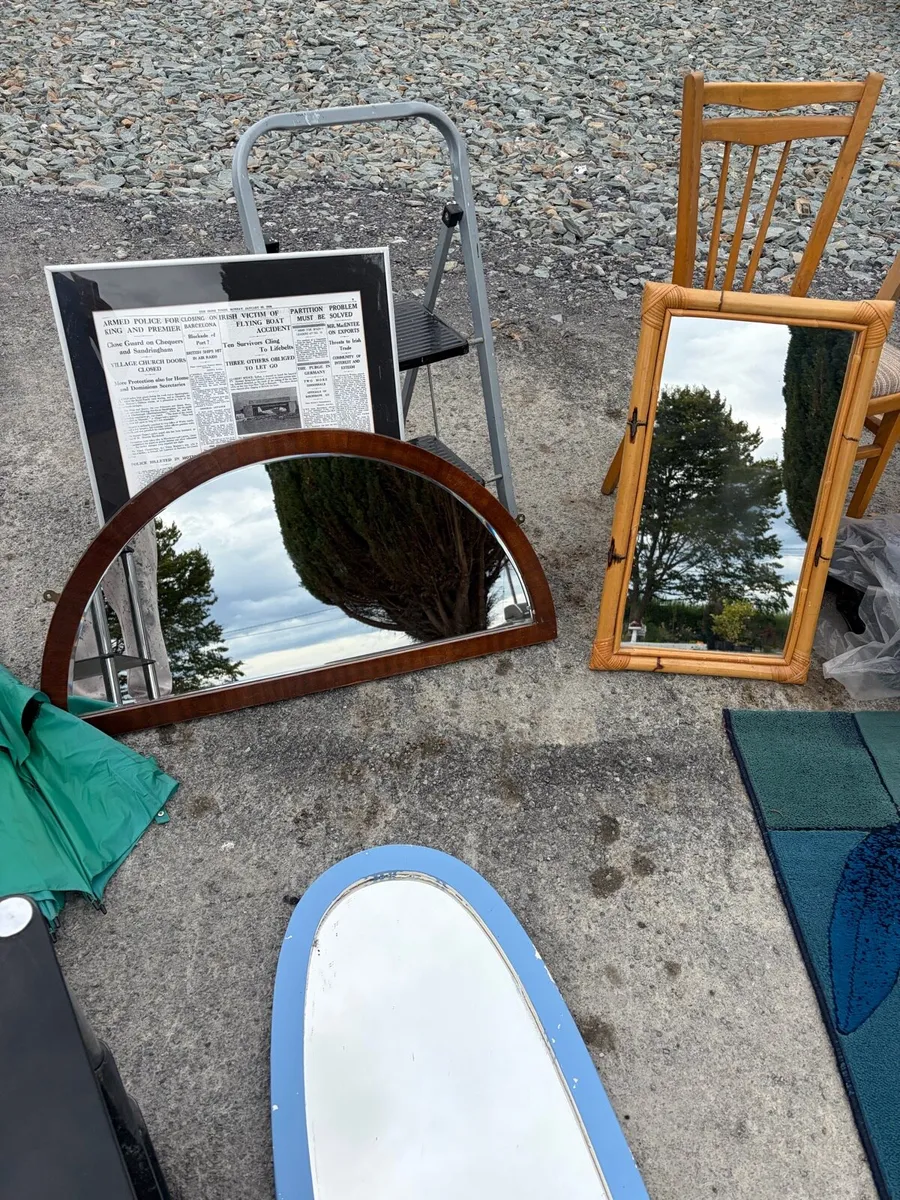 3 x bedroom mirrors - Image 1