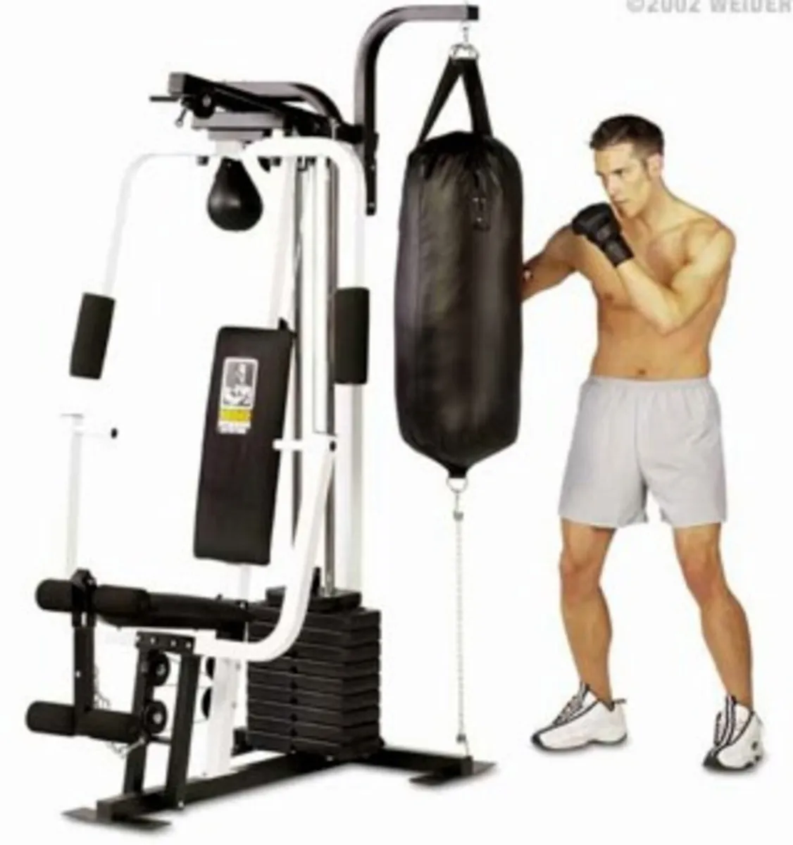 Weider Sparring System – Home Gym + Boxing Station - Image 1