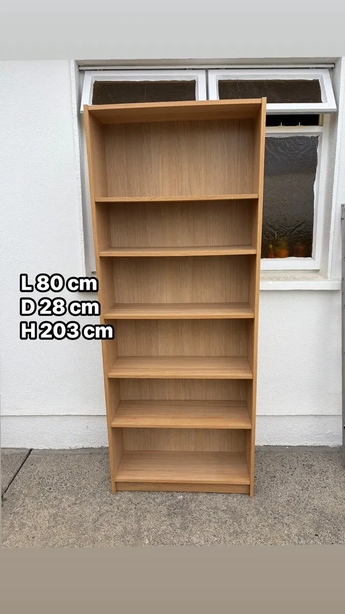 2 ikea book shelfs - Image 1