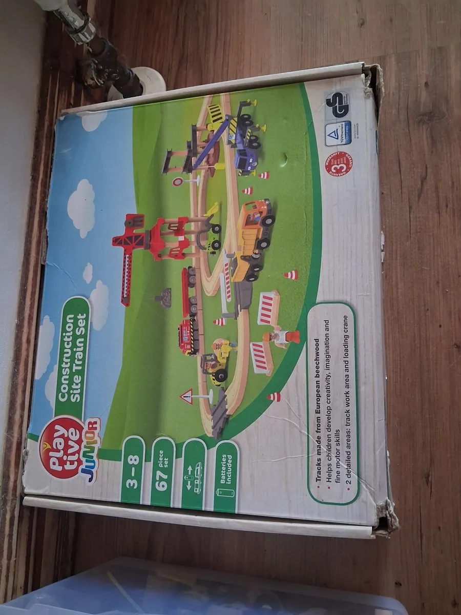 Wooden train set - Image 3