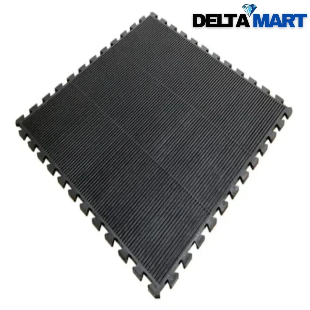 1m x 1m Interlocking Rubber Mat - Image 1