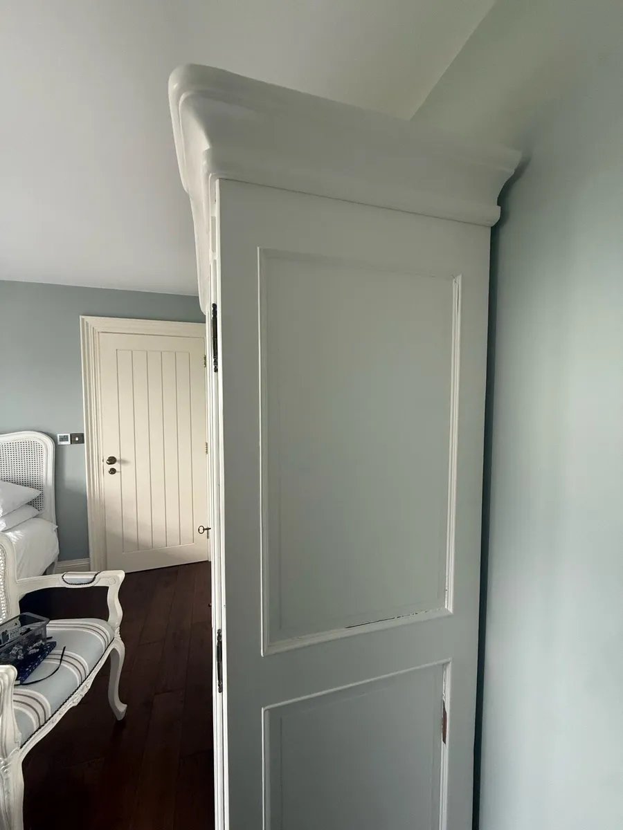 Solid Wood French Style Wardrobe - Image 3