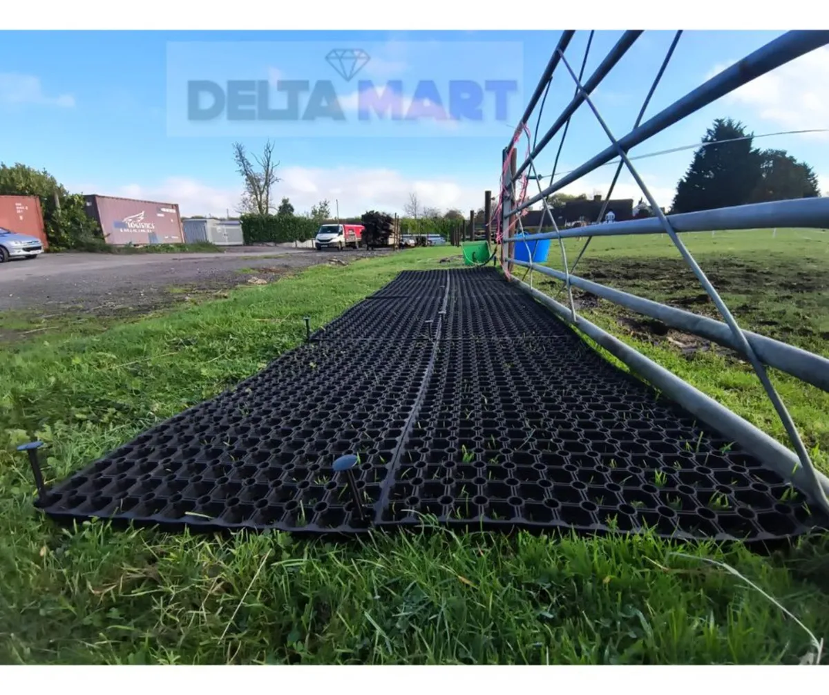 5ft x 3ft 22mm  Grass Rubber Mat - Image 3