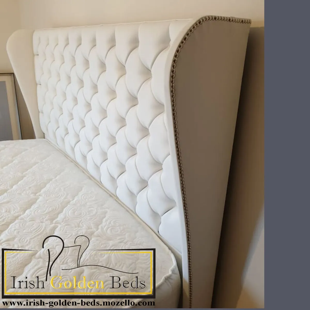 ANY HEADBOARD HEIGHT  Ottoman Storage Bed Gas Lift - Image 3