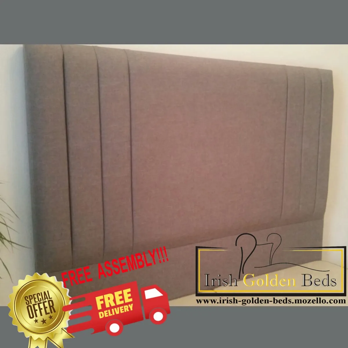 ANY HEADBOARD HEIGHT  Ottoman Storage Bed Gas Lift - Image 4