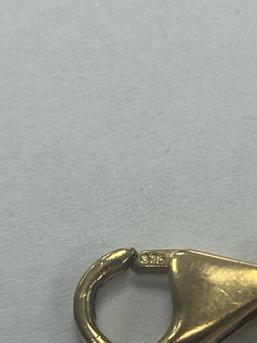 9CT gold horse bracelet - Image 4