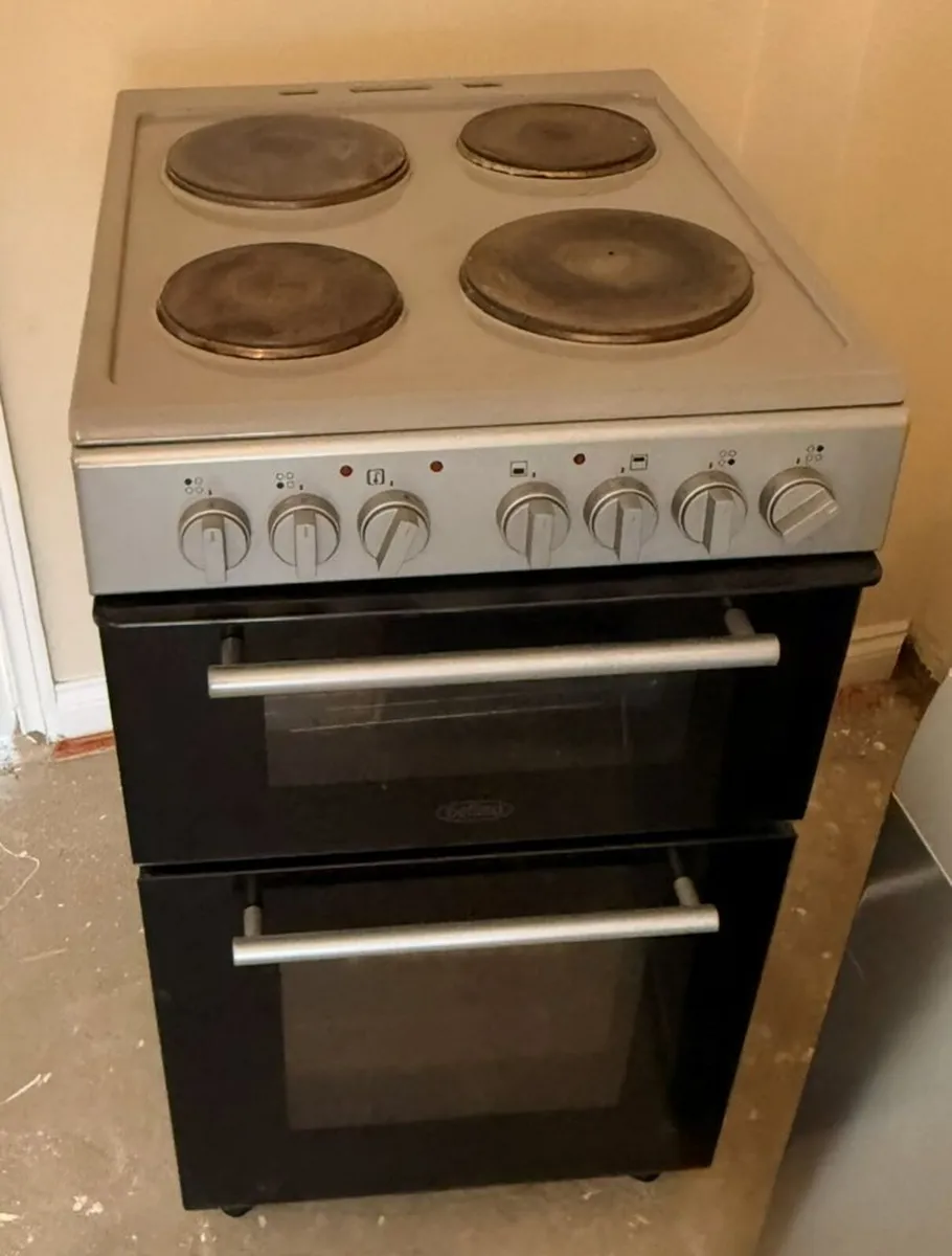 Belling 50cm Electric Cooker Silver BFSE51DOSI - Image 3