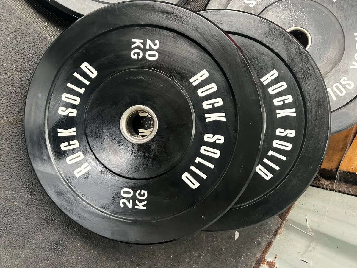 2X20KG 2" Olympic plates - Image 2