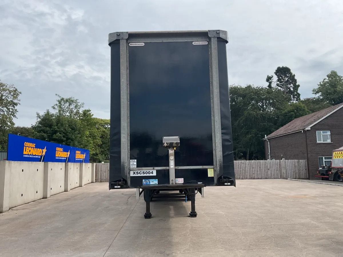 2022 MONTRACON Tri Axle Curtainsider - Image 2