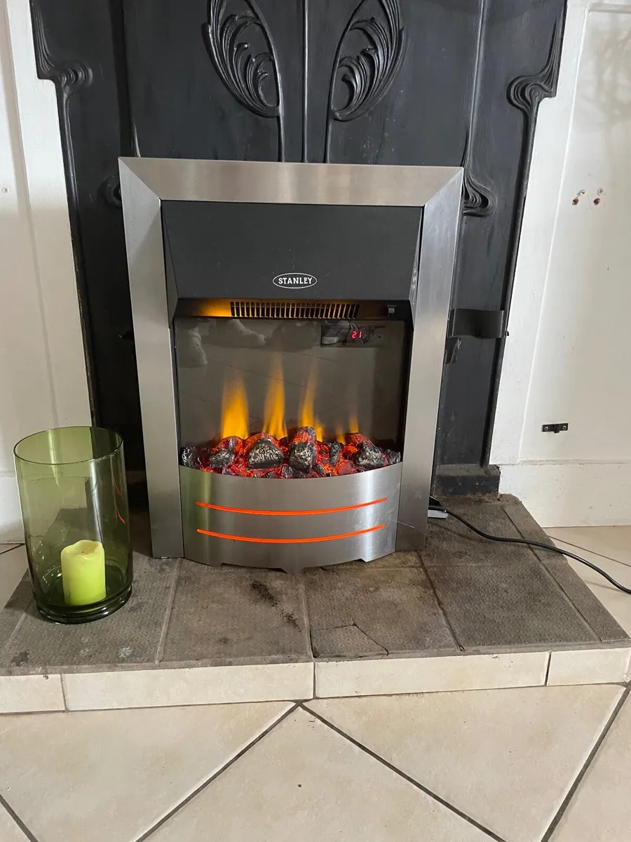 Stanley insert electric fire. Edgeworthstown. - Image 1