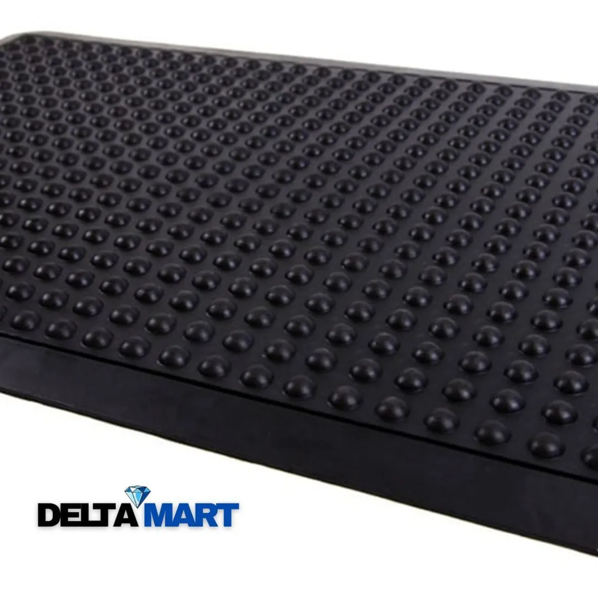 5ft x 3ft Bubble Rubber Mat – Heavy Duty Non-Slip - Image 1