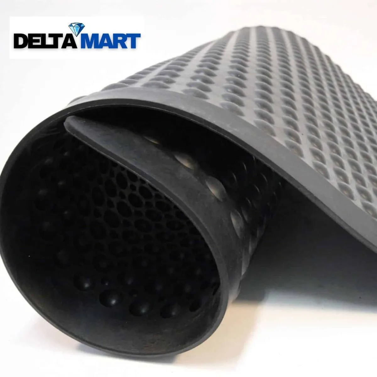 5ft x 3ft Bubble Rubber Mat – Heavy Duty Non-Slip - Image 3