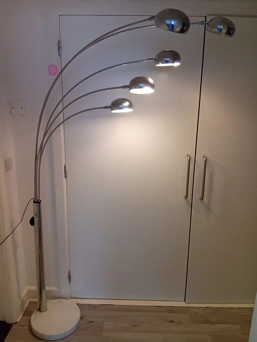 Decorative Arch 5 Lights Chrome Floor lamp - Image 1