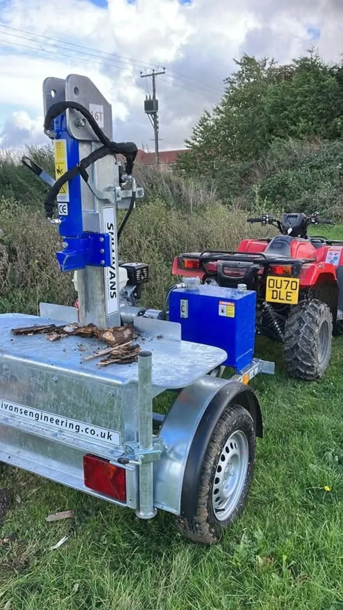Road towable Log Splitter - Image 1