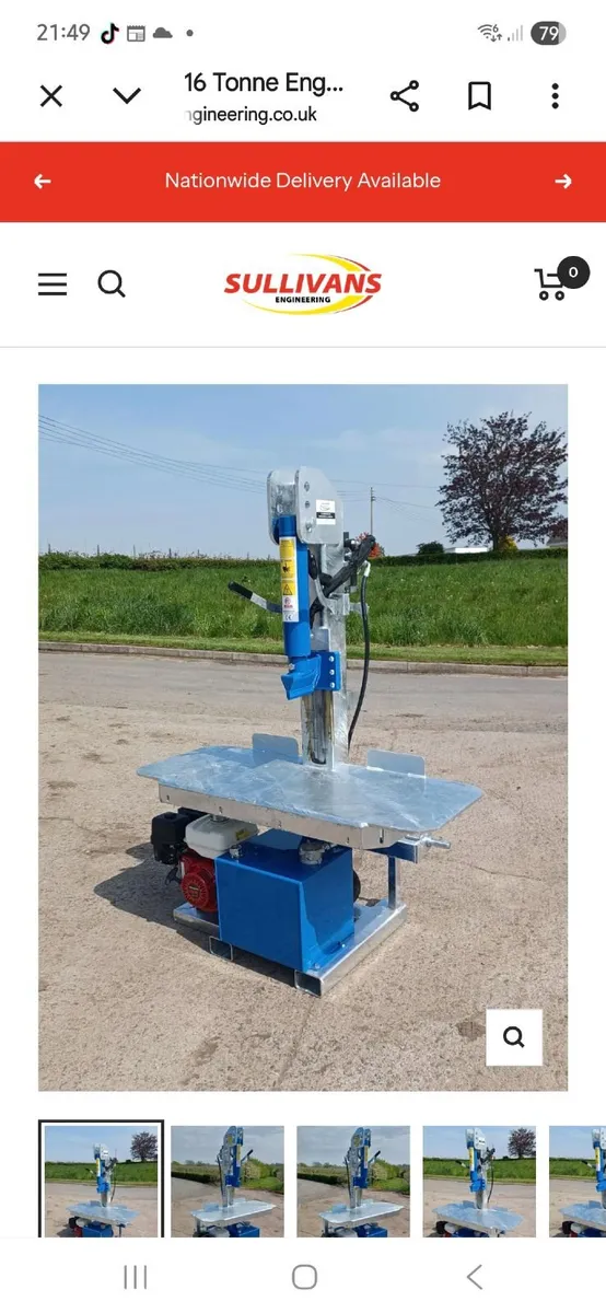 Road towable Log Splitter - Image 4