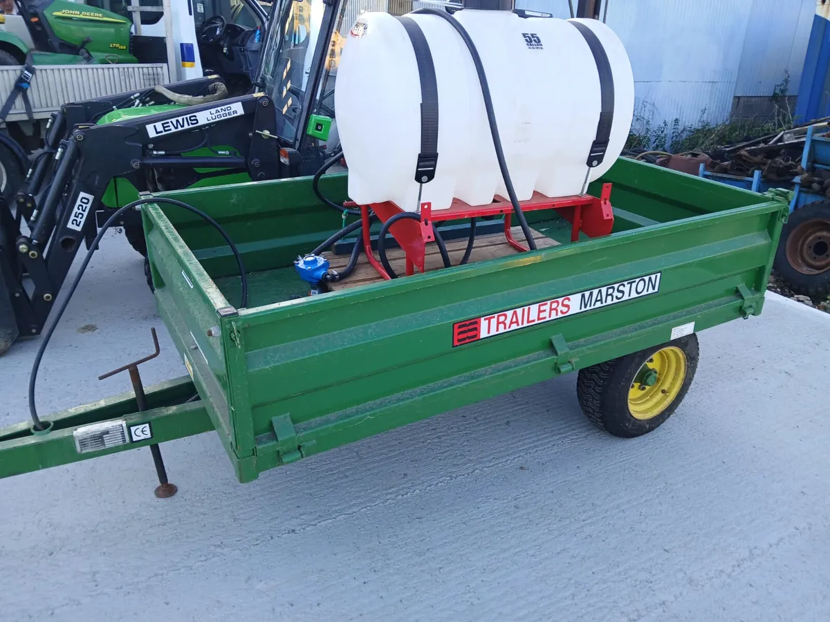 AS MARSTON 7' X 4' TIPPING TRAILER - Image 2