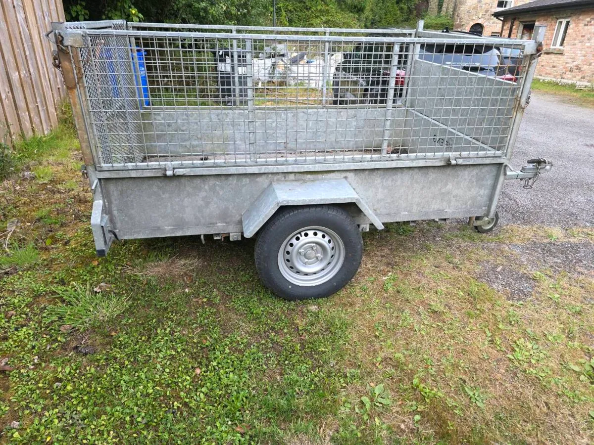 Galvanised 7ft x 4ft trailer - Image 2