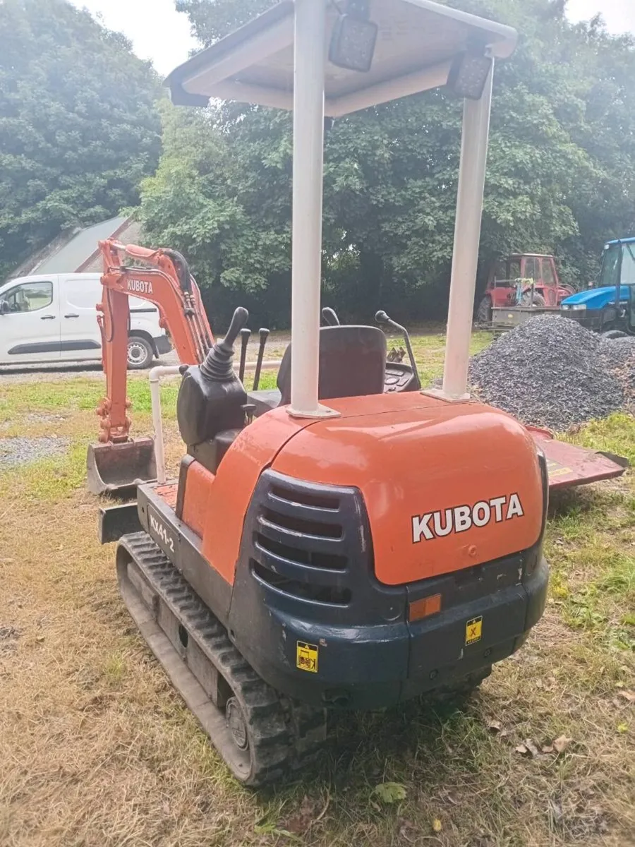 Kubota mini digger - Image 3
