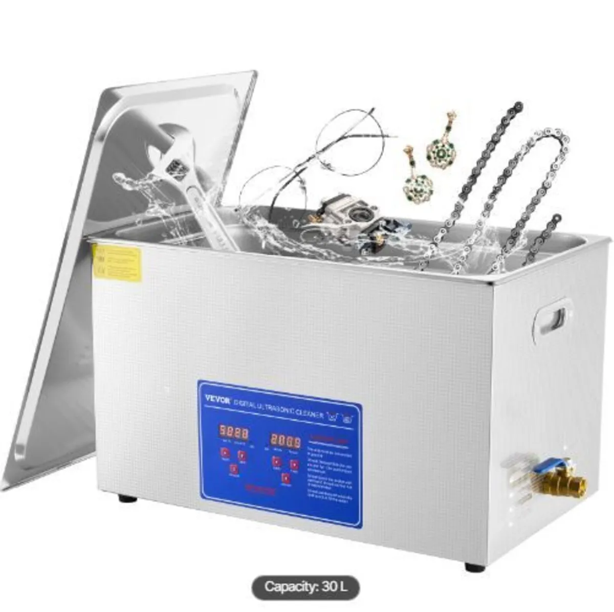 Professional Ultrasonic Cleaner, 30 L - Image 3